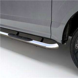 ARIES | 3" Round Polished Stainless Side Bars - Equinox / Terrain 2010-2017 ARIES Step Bars