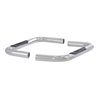 ARIES | 3" Round Polished Stainless Side Bars ARIES Step Bars