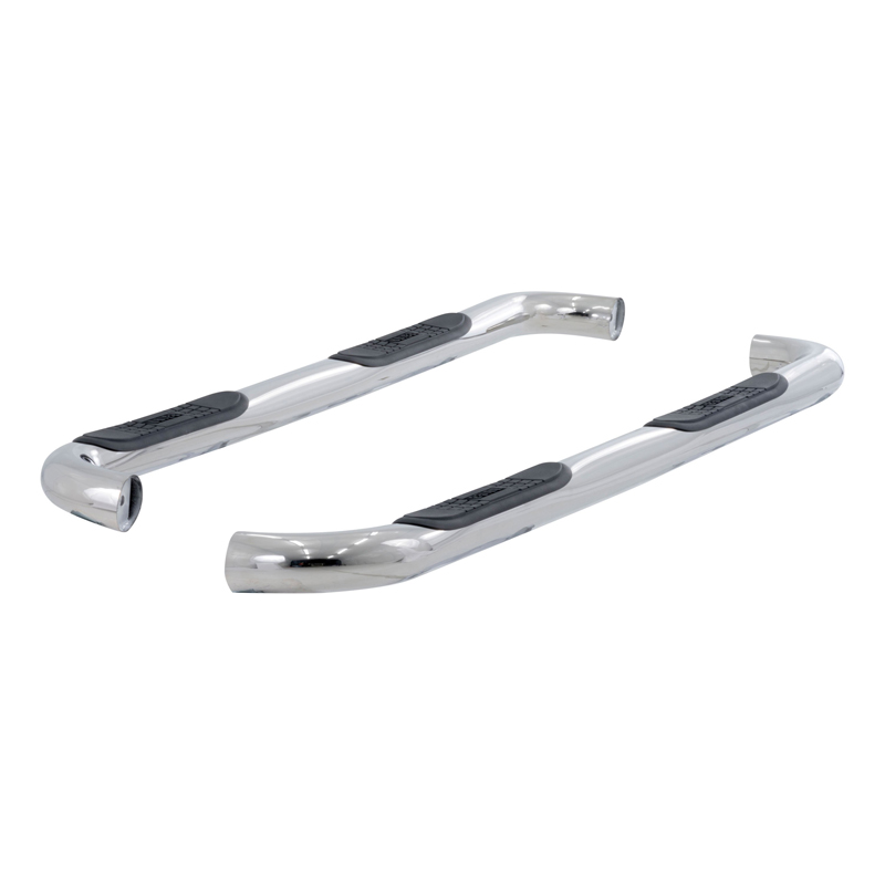 ARIES | 3" Round Polished Stainless Side Bars - Colorado / Canyon 2015-2022