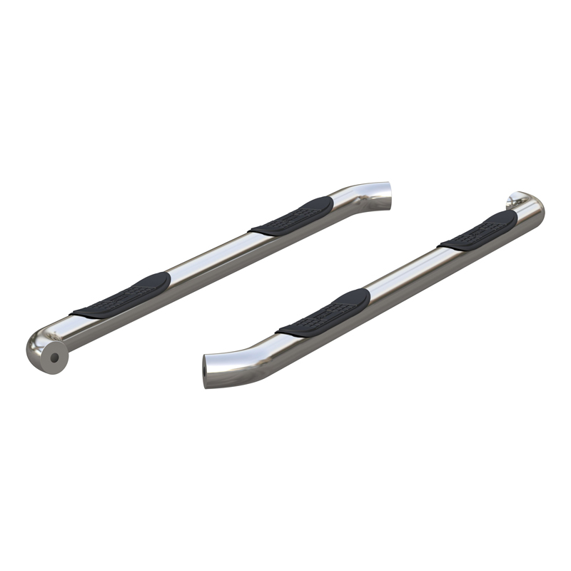 ARIES | 3" Round Polished Stainless Side Bars - Titan / XD 5.6L / 5.0L 2004-2022 ARIES Step Bars