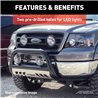ARIES | 3" Polished Stainless Bull Bar - Ram 1500 / 2500 / 3500 2000-2002 ARIES Bull Bar
