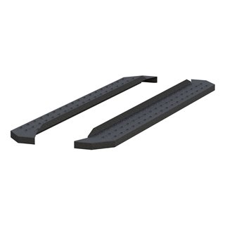ARIES | RidgeStep 6-1/2" x 75" Black Steel Running Boards (No Brackets) - Chevrolet / Dodge / Ford / GMC 2000-2023 ARIES Step...