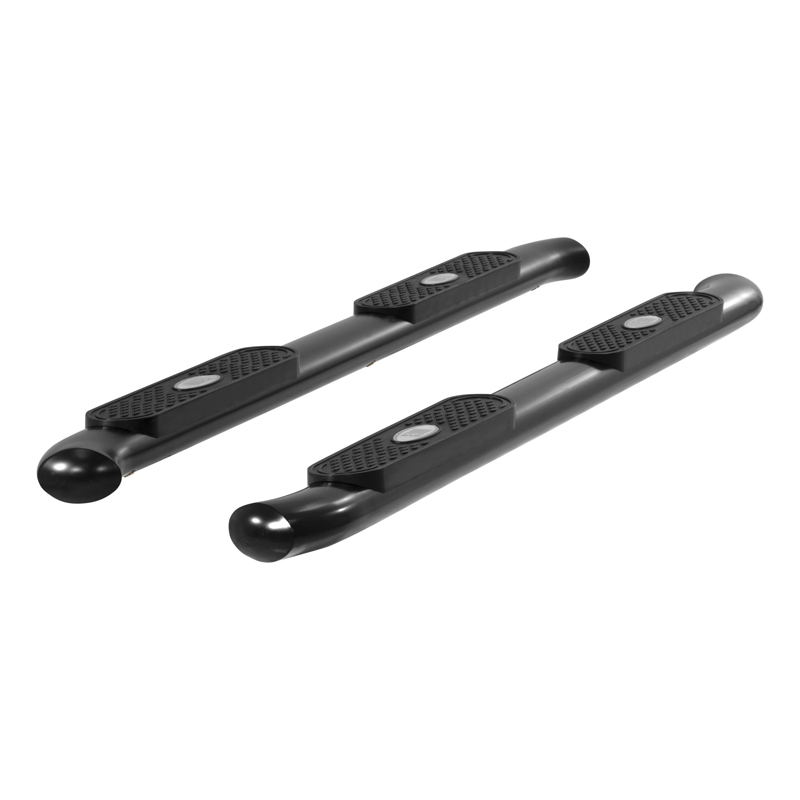 ARIES | 4" Black Steel Oval Side Bars - Tacoma 2.7L / 3.5L / 4.0L 2005-2022 ARIES Step Bars