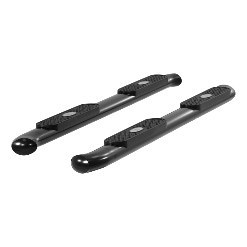 ARIES | 4" Black Steel Oval Side Bars - F-150 / Heritage 2004-2014 ARIES Step Bars