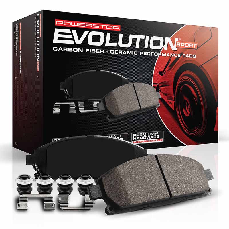 PowerStop | Z23 Daily Driver Carbon-Ceramic Pads Drilled+Slotted Rotors Drum+Shoe Kit - Fit 1.5L 2015-2020