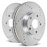 PowerStop | Z23 Daily Driver Carbon-Ceramic Pads Drilled+Slotted Rotors Drum+Shoe Kit - Fit 1.5L 2015-2020