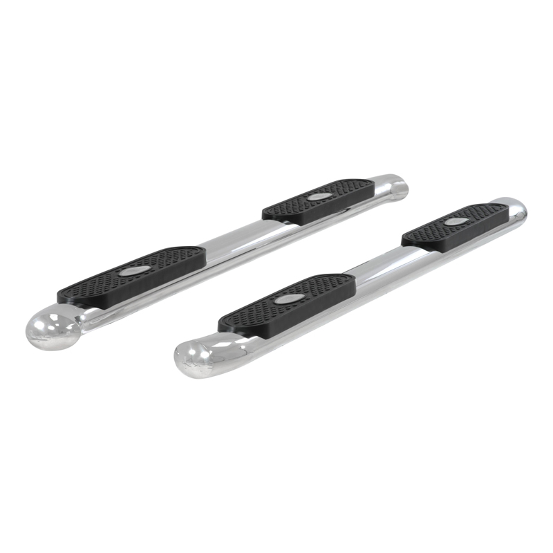 ARIES | 4" Polished Stainless Oval Side Bars - Explorer 2.0T / 2.3T / 3.5L 2011-2019 ARIES Step Bars