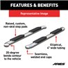ARIES | 4" Polished Stainless Oval Side Bars - Explorer 2.0T / 2.3T / 3.5L 2011-2019 ARIES Step Bars