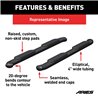 ARIES | 4" Black Steel Oval Side Bars - Colorado / Canyon 2015-2022