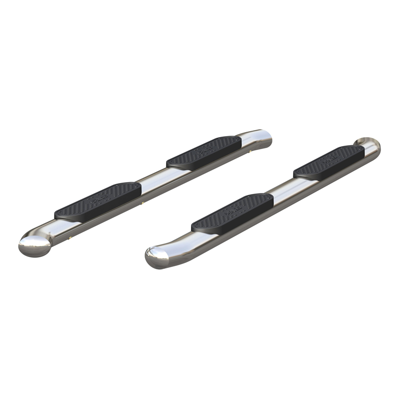 ARIES | 4" Polished Stainless Oval Side Bars - Colorado / Canyon 2015-2022