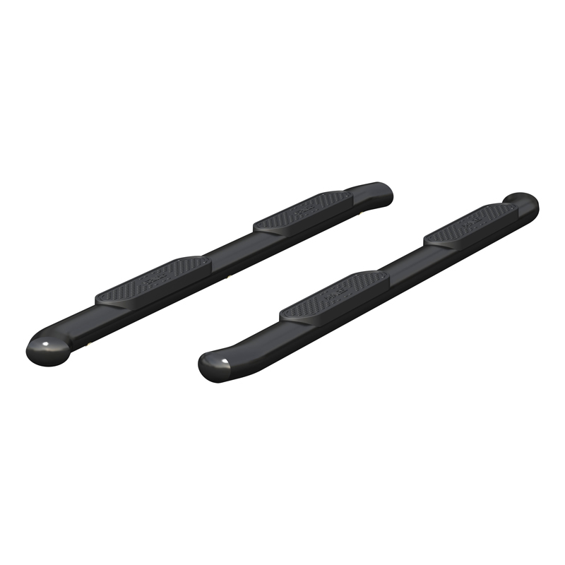 ARIES | 4" Black Steel Oval Side Bars - Ram 1500 / Classic / 2500 / 3500 2009-2022 ARIES Step Bars