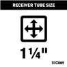 CURT | Class 1 Trailer Hitch, 1-1/4" Receiver - CX-30 2.0L / 2.5L 2020-2022