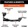 CURT | Class 2 Trailer Hitch, 1-1/4" Receiver - Vibe / Matrix 1.8L / 2.4L 2009-2013