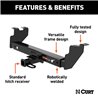 CURT | Class 2 Multi-Fit Trailer Hitch with 1-1/4" Receiver