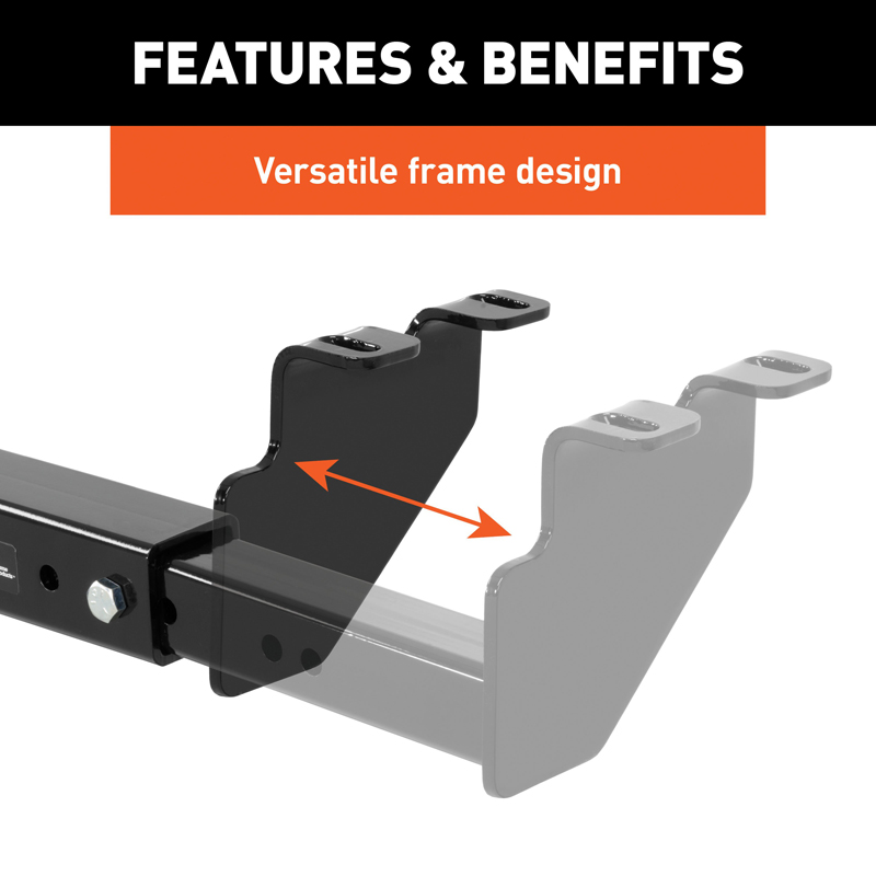 CURT | Class 2 Multi-Fit Trailer Hitch with 1-1/4" Receiver