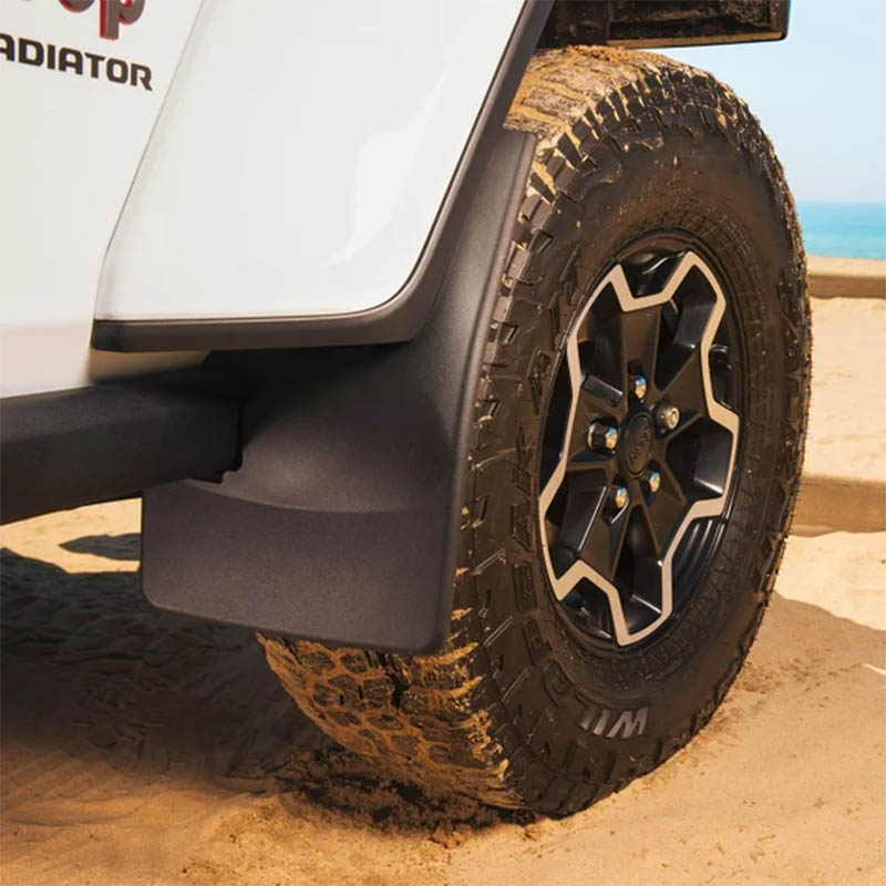 WeatherTech | Bavettes garde-boue (AV. & ARR.) - Gladiator 3.0L / 3.6L 2020-2022