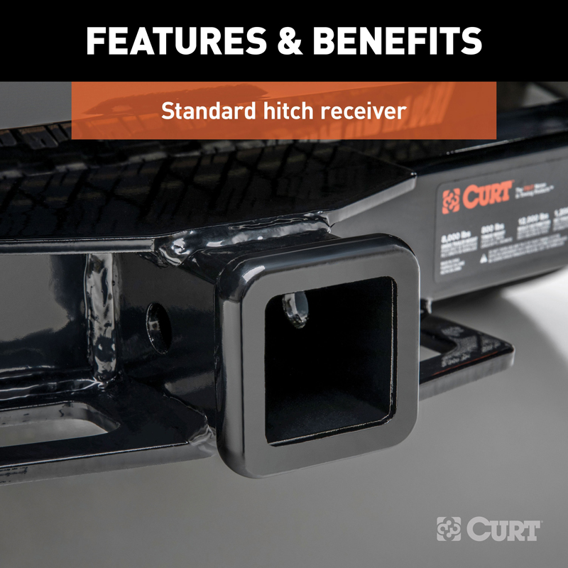 CURT | Class 3 Trailer Hitch, 2" Receiver - Q3 / Q3 Quattro 1.4T / 2.0L 2015-2018 CURT Trailer Hitches