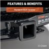 CURT | Class 3 Trailer Hitch, 2" Receiver - Q3 / Q3 Quattro 1.4T / 2.0L 2015-2018 CURT Trailer Hitches