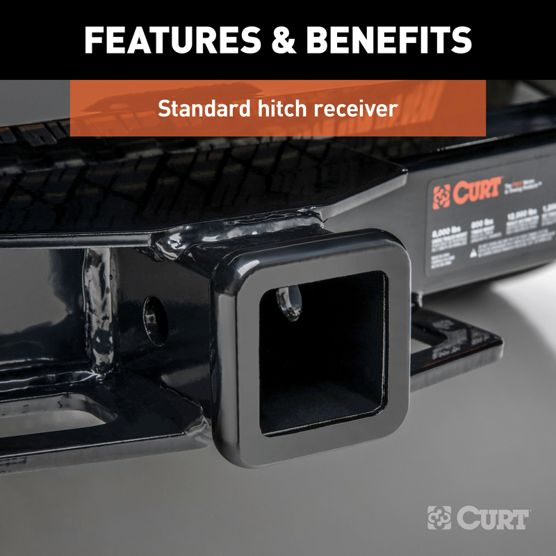 CURT | Class 3 Trailer Hitch, 2" Receiver - Discovery Sport 2.0T 2015-2019 CURT Trailer Hitches