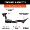 CURT | Class 3 Trailer Hitch, 2" Receiver - ID.4 2021-2022