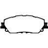 EBC Brakes | S12 Kit Redstuff 3000 / RK Rotors - Front - ES350 / Avalon / Camry 3.5L / 2.5L 2018-2022
