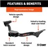 CURT | Class 3 Trailer Hitch, 2" Receiver - Ioniq 5 2022-2024 CURT Trailer Hitches