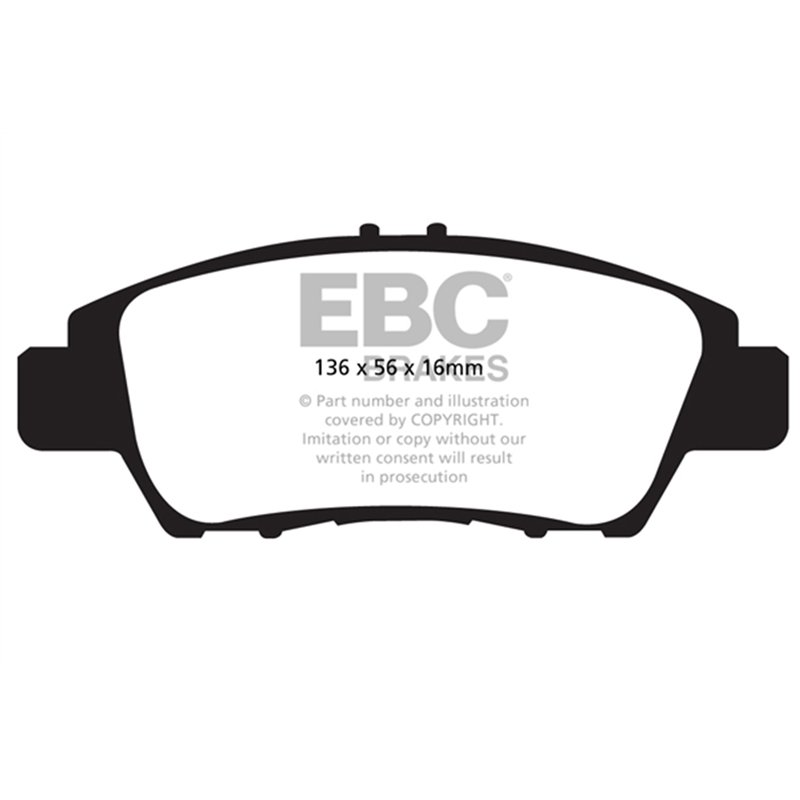 EBC Brakes | S13 Kits Yellowstuff and RK Rotors - Front - CR-Z / Fit 1.5L 2015-2020