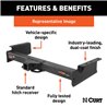 CURT | Xtra Duty Class 5 Trailer Hitch, 2" Receiver - Silverado / Sierra 2500 HD / Classic 2001-2010