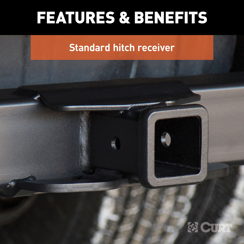 CURT | Xtra Duty Class 5 Trailer Hitch, 2" Receiver - Silverado / Sierra 1500 / Classic 2000-2013