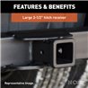 CURT | 44" Universal Weld-On Hitch Center Section, 2-1/2" Receiver (No Side Plates) CURT Trailer Hitches