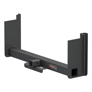 CURT | Universal Weld-On Trailer Hitch, 2" Receiver (Up to 44" Frames, 18" Drop)