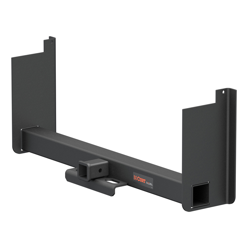 CURT | Universal Weld-On Trailer Hitch, 2" Receiver (Up to 44" Frames, 18" Drop)