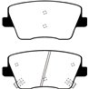 EBC Brakes | S2 Kits Greenstuff 2000 and USR Rotors - Arrière - Veloster N 2.0T 2019-2022