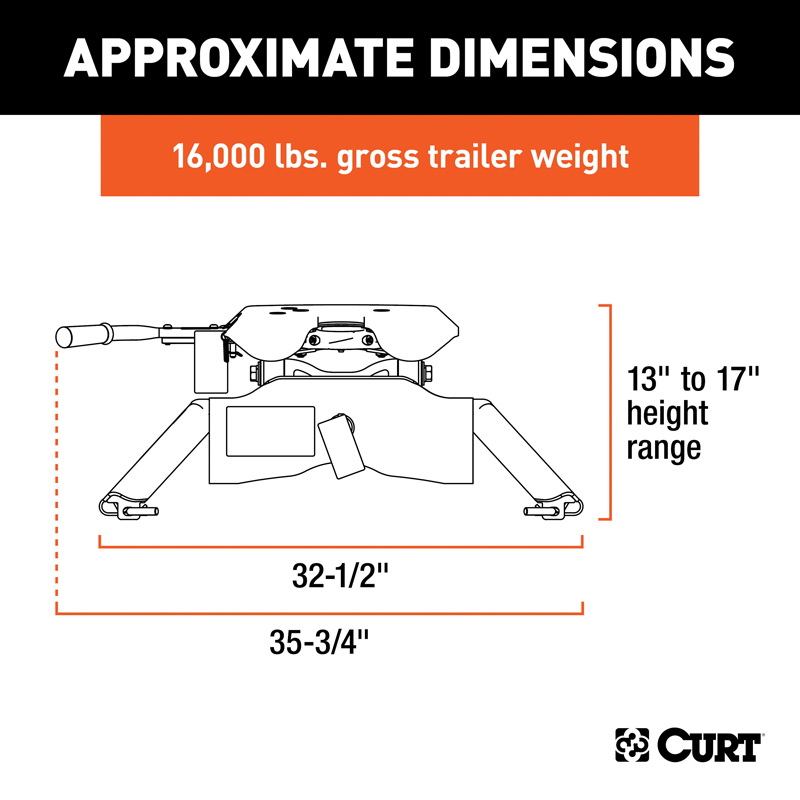 CURT | A16 5th Wheel Hitch