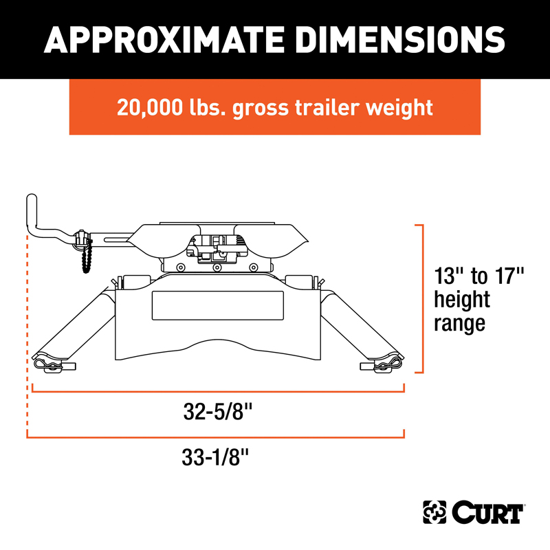 CURT | Q20 5th Wheel Hitch