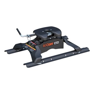 CURT | Q24 5th Wheel Hitch with Base Rails, 24,000 lbs