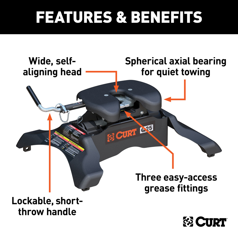 CURT | Q25 5th Wheel Hitch