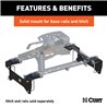 CURT | Custom 5th Wheel Brackets - Silverado / Sierra 1500 / Limited 2019-2022 CURT 5th Wheel Hitches