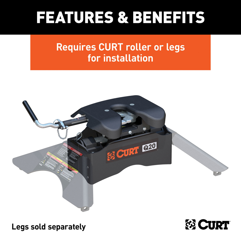 CURT | Q20 5th Wheel Hitch Head