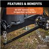 CURT | Long Trunnion Bar Weight Distribution Hitch (8K - 10K lbs., 30-5/8" Bars) CURT Weight Distribution