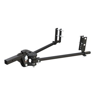 CURT | TruTrack 4P Weight Distribution Hitch with 4x Sway Control, 5-8K CURT Weight Distribution
