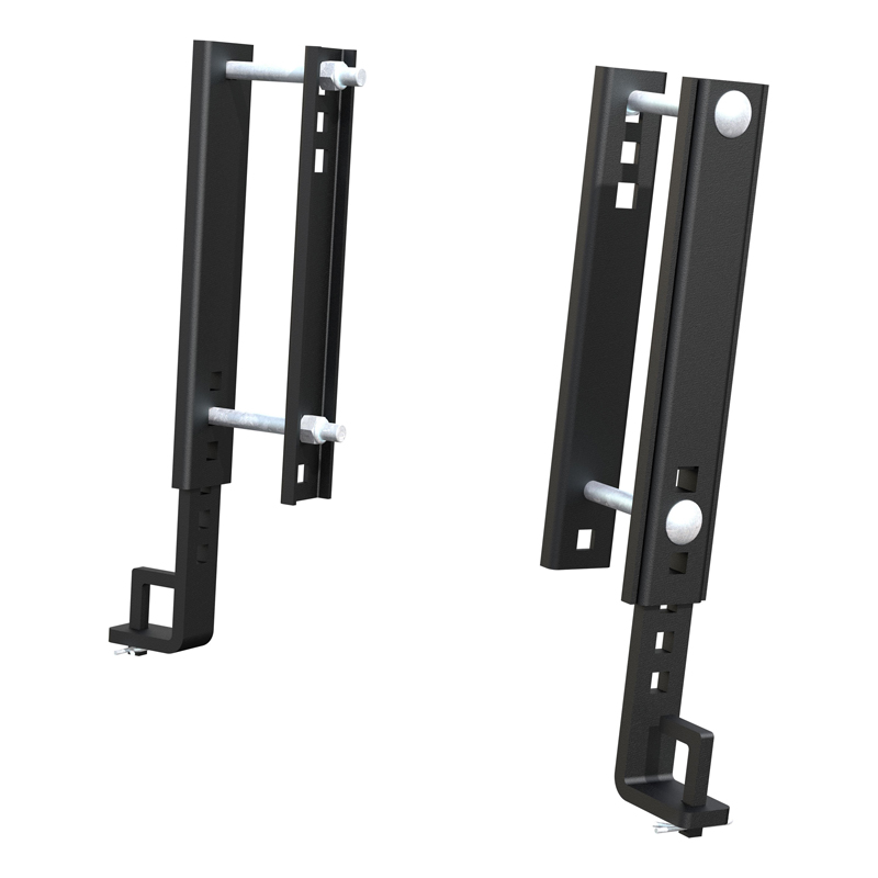 CURT | Replacement TruTrack 10" Adjustable Support Brackets (2-Pack)