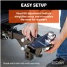 CURT | TruTrack 2P Weight Distribution Hitch with 2x Sway Control, 8-10K (No Shank) CURT Weight Distribution