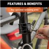 CURT | Tray-Style Hitch-Mounted Bike Rack (2 Bikes, 1-1/4" or 2" Shank)