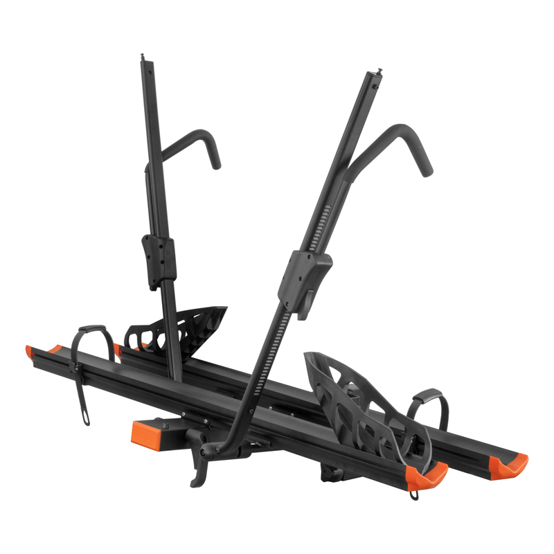 CURT | Aluminum Tray-Style Hitch-Mounted Bike Rack (2 Bikes, 2" Shank) CURT Hitch Cargo Carrier