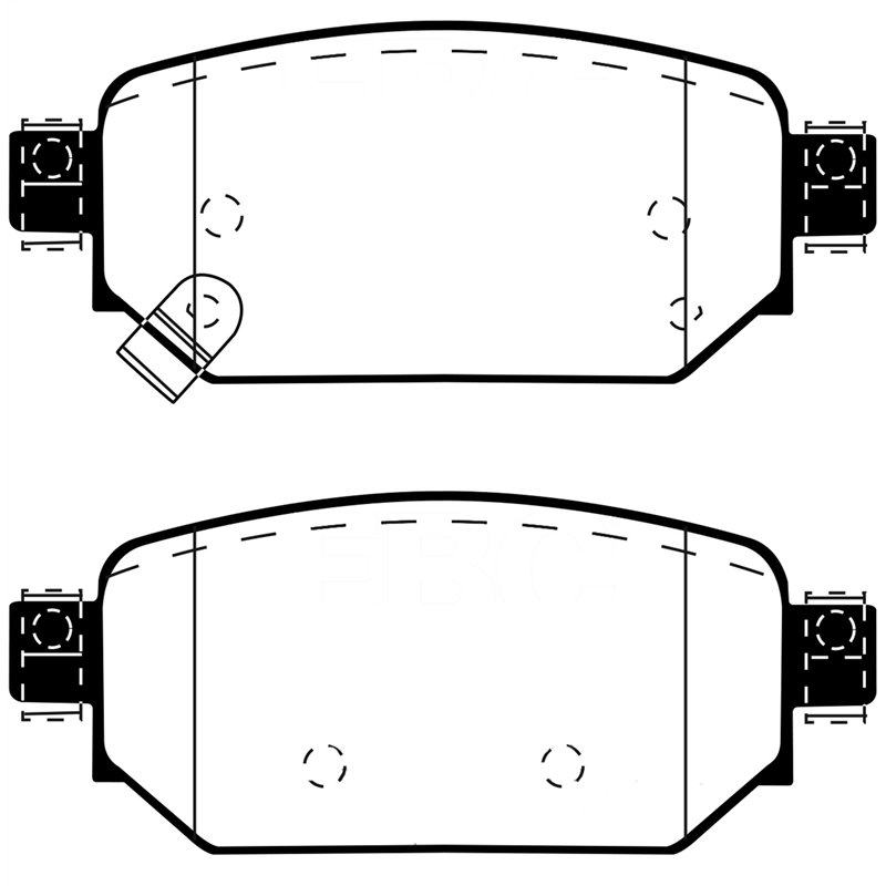 EBC Brakes | S4 Kit Redstuff 3000 / USR Rotors - Rear