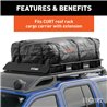 CURT | 59" x 34" x 21" Weather-Resistant Vinyl Roof Rack Cargo Bag CURT Hitch Cargo Carrier