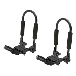 CURT | Adjustable Aluminum Roof Rack Kayak Holders CURT Roof Racks & Storage