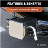 CURT | 2" Chrome Steel Hitch Tube Cover (Packaged) CURT Hitch Accessories