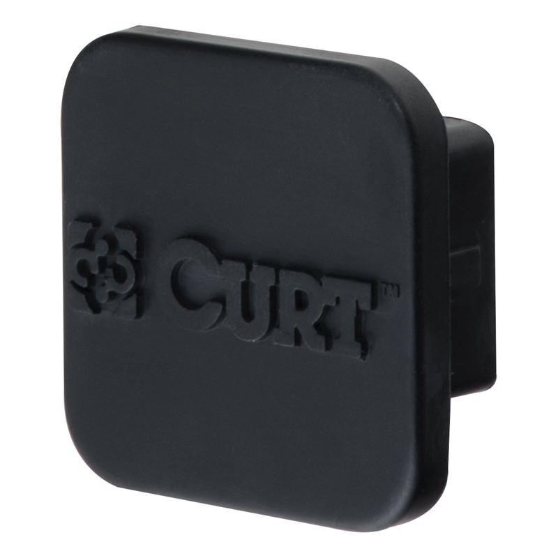 CURT | 1-1/4" Rubber Hitch Tube Cover (Packaged) CURT Hitch Accessories